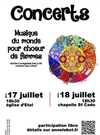Concert Chants du Monde dans la chapelle St Cado 