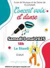 Concert voix et danse