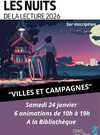 Les nuits de la lecture - Villes et campagnes
