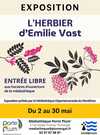 Expo – L’herbier d’Emilie Vast