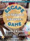 Affiche escape game Saint-Méen