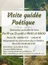 Visite guidée poétique