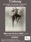29 avril_ conférence DEBUSSY Art et Culture Carnac