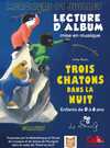 Lecture musicale de l'album "Trois chatons dans la nuit"