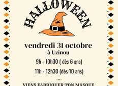 Atelier laine feutrée spécial Halloween