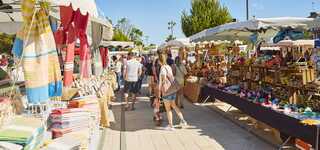 Los mercados de la bahía de Quiberon