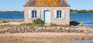 El pueblo de Saint-Cado en Belz