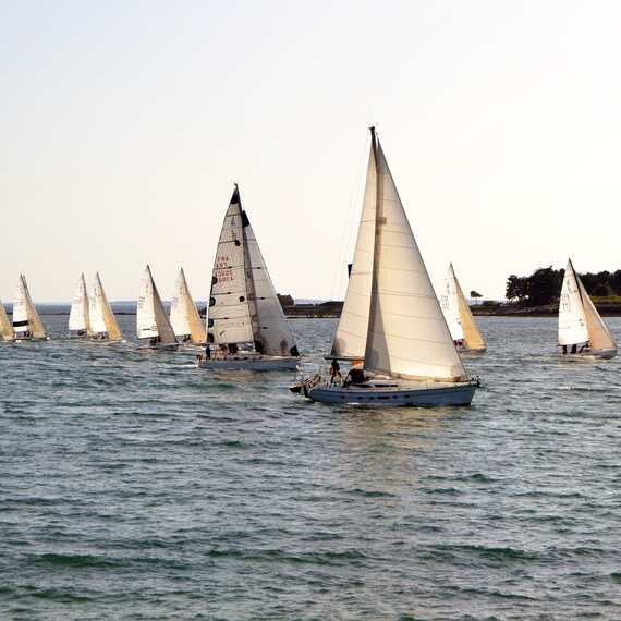 Evénement nautique en Baie de Quiberon, le Spi Ouest France