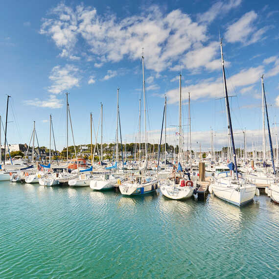 Port de plaisance de la Trinité-sur-Mer et informations pour venir en Bateau dans la Baie de Quiberon 