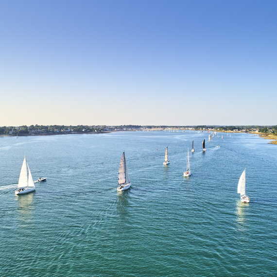 Bateaux chenal Trinité sur Mer
