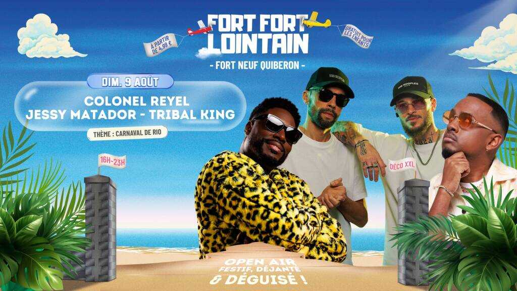 Fort Lointain al aire libre w. Jessy Matador, Coronel Reyel, Rey