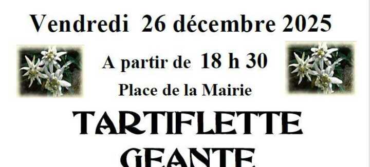 Tartiflette Géante