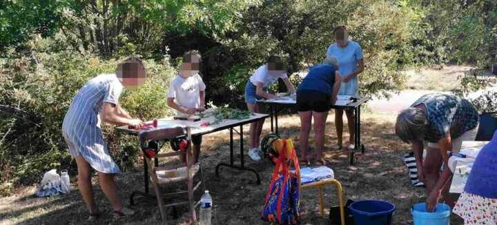 Taller "Estampado vegetal sobre tela" Taller "Estampado vegetal sobre tela"