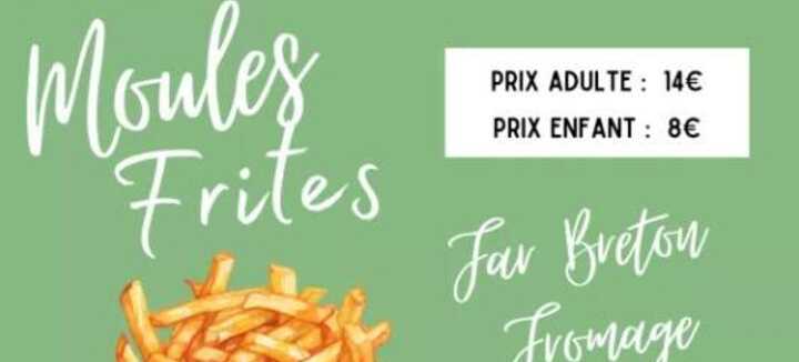 Repas Moules Frites - juillet Repas Moules Frites - juillet