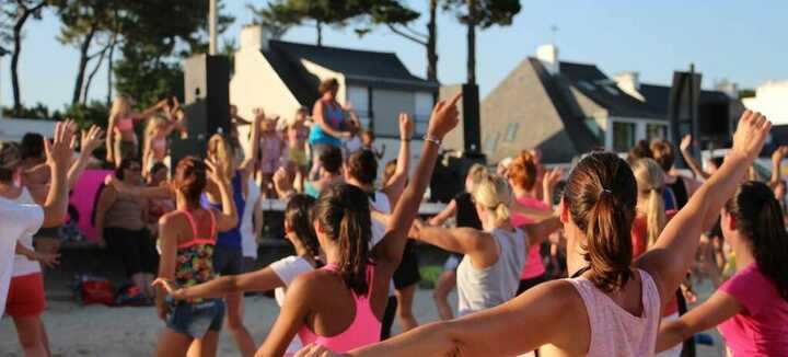 Zumba à la plage