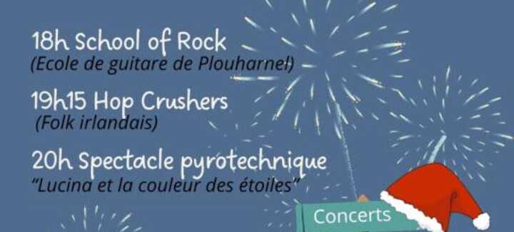 Apéro Concert de Noël et Feu d'Artifice