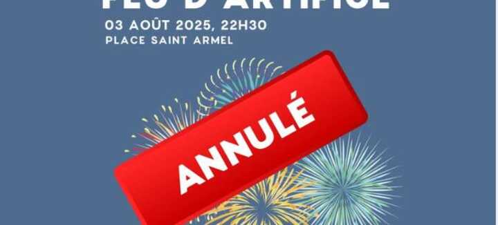 ANNULE : Feu d'Artifice