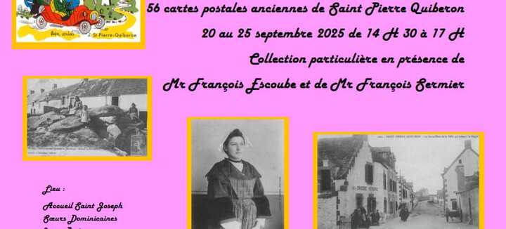 Exposition de cartes postales anciennes Exposition de cartes postales anciennes