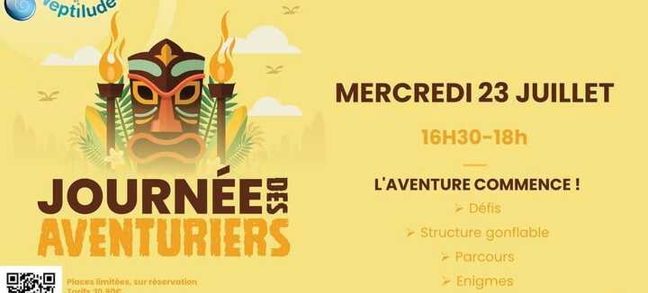 Kib Lanta - Journée des aventuriers à Neptilude ! Kib Lanta - Journée des aventuriers à Neptilude !