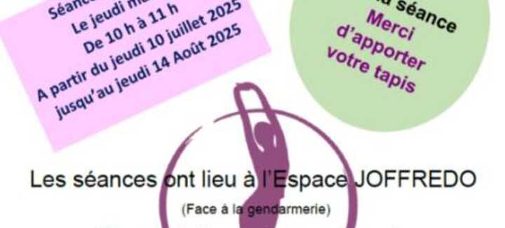 Séances d'été de pilates