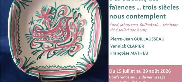 Exposition de faiences de Quimper