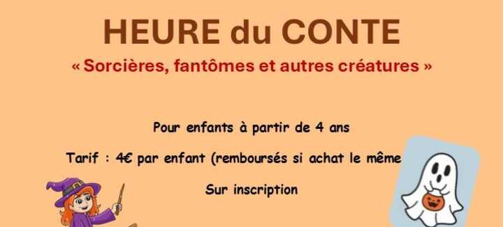 Heure du Conte "Halloween" - Le P'tit Monde de Zabelle