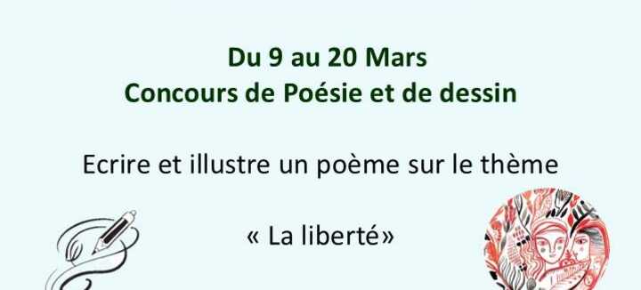 Concours de Poésie/Dessin