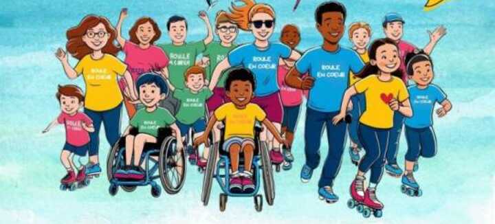 Roule en Coeur : course inclusive et solidaire en relais Roule en Coeur : course inclusive et solidaire en relais
