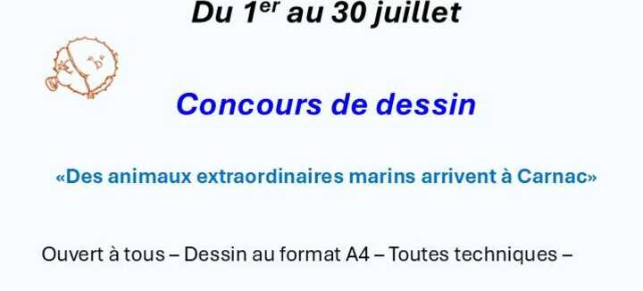 Concours de dessin