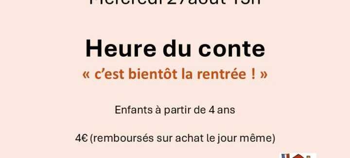 Heure du conte Heure du conte