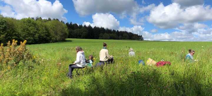 Stage "L'invisible rendu visible" Peindre et dessiner en nature Stage "L'invisible rendu visible" Peindre et dessiner en nature