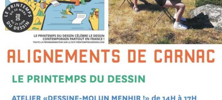 Printemps du dessin à Carnac - Atelier dessin Printemps du dessin à Carnac - Atelier dessin