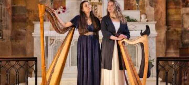Les voix de Marie, concert chants et harpes celtiques, répertoire sacré et traditionnel Les voix de Marie, concert chants et harpes celtiques, répertoire sacré et traditionnel