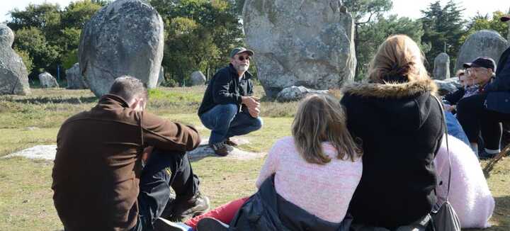 Visite guidée dans les Alignements