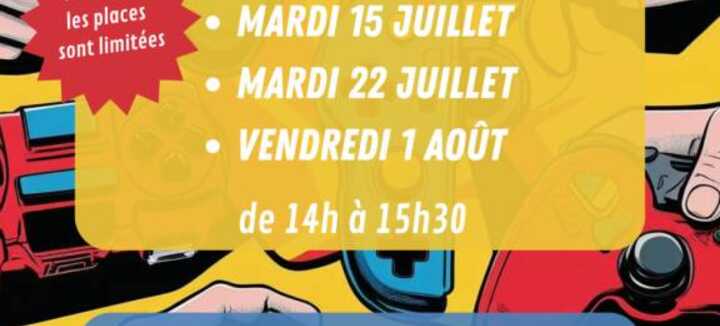 Animation jeux vidéos entre adultes et enfants