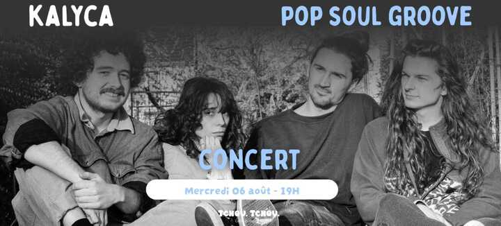 Concert par Kalyca (pop, soul, groove) Tchou Tchou Quiberon Concert par Kalyca (pop, soul, groove) Tchou Tchou Quiberon