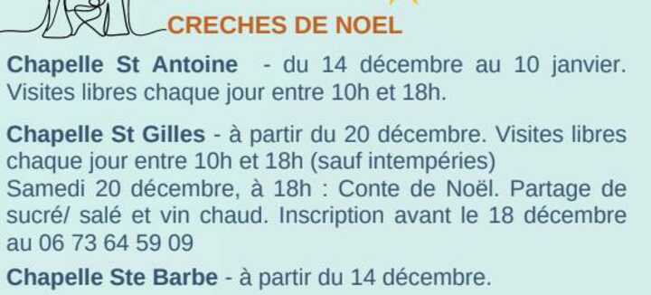 Crèche de Noël de L'Eglise Saint Armel