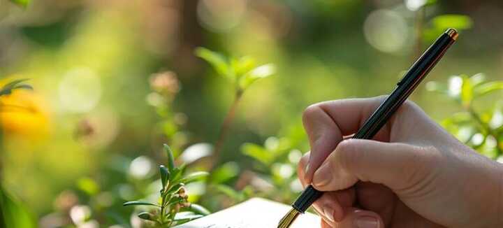 Atelier d’écriture sur la nature