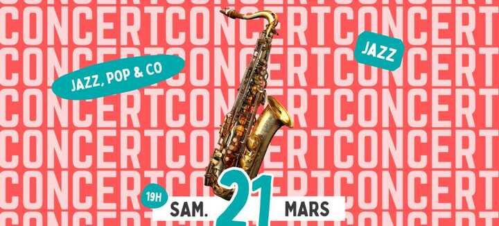 Concert par Jazz Pop & Co - Tchou Tchou Quiberon