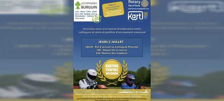 Karting trophée solidaire