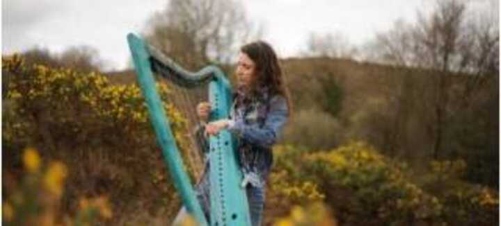 Concert: Morgan of Glencoe, chant & harpe celtique.