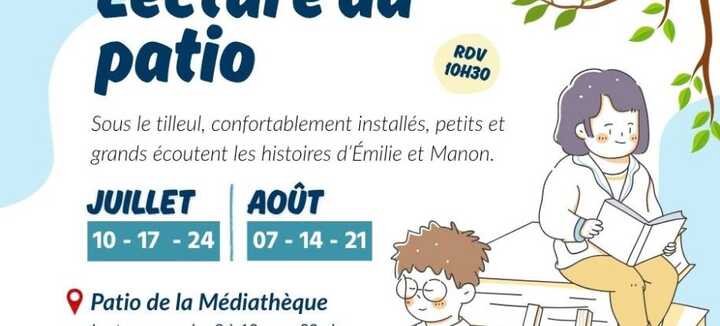 Lectures au patio