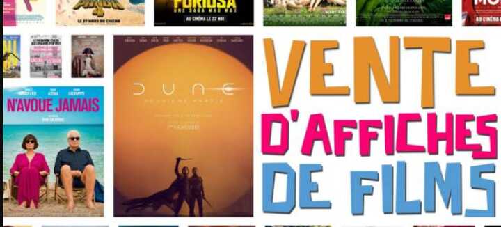 Vente d'Affiches de Films Vente d'Affiches de Films