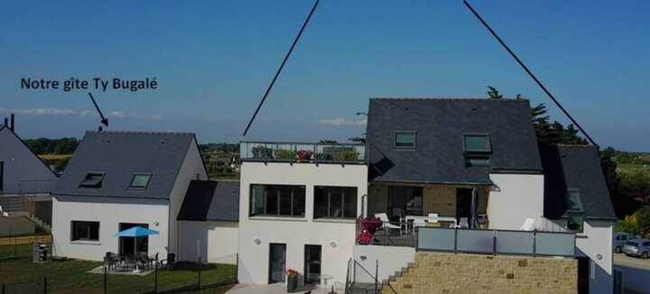 Chambre La Rose Trèmière - Le Coz