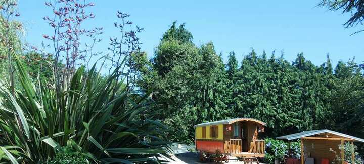 Camping la Clé des prés y caravanas Camping la Clé des prés y caravanas