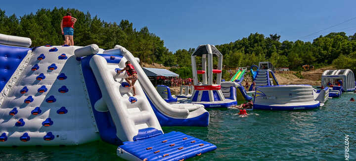 West Aqua Park, River & Laser Game