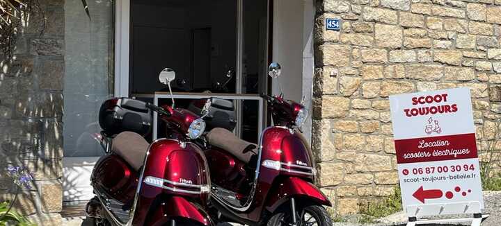 Scoot Toujours - Belle Ile Scoot Toujours - Belle Ile