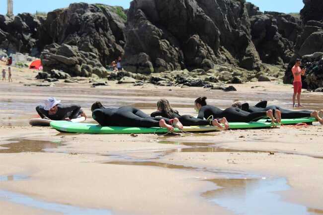 cours de surf en famille Quiberon 2024-9