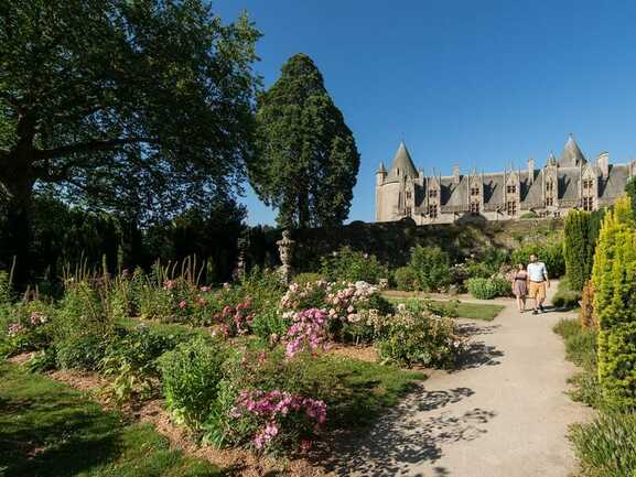 Jardins - Château de Josselin - Morbihan - Bretagne