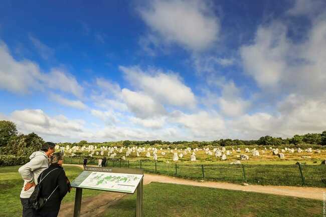 visite guidée alignements carnac